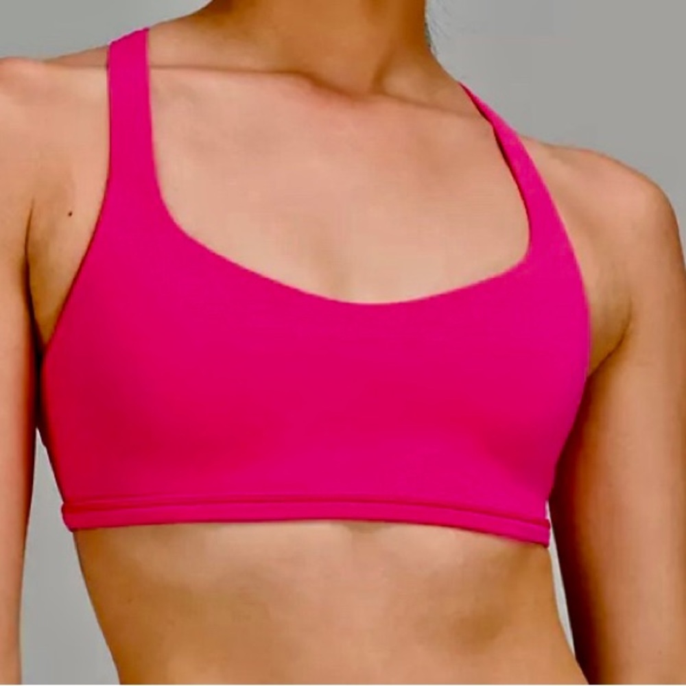 Lululemon free to be bra Raspberry